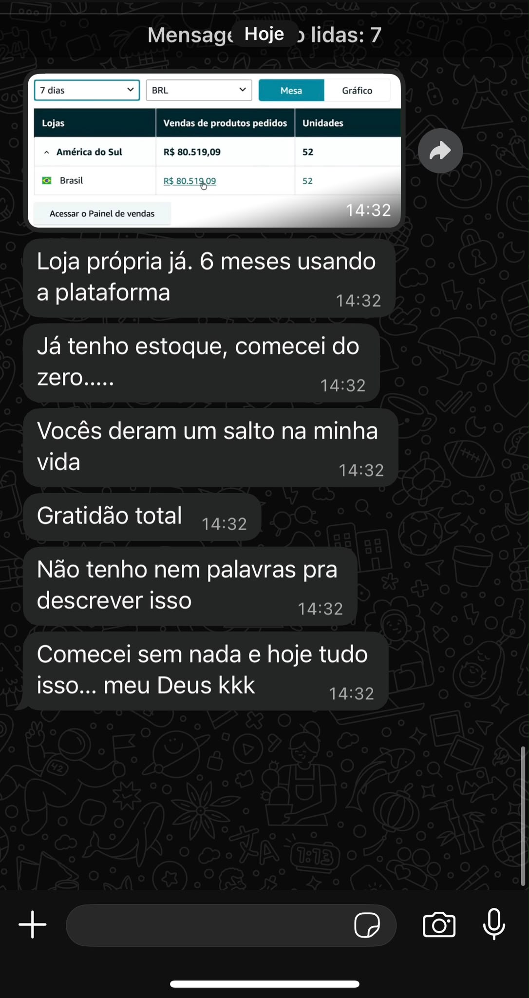 Depoimento de aluno 5